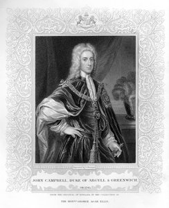 Portrait of John Campbell, Duke of Argyll and Greenwich by English School